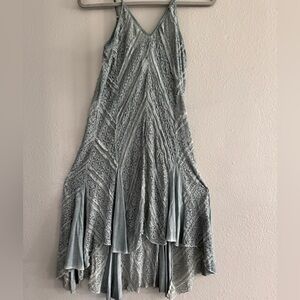 POL dusty Blue Lace Dress